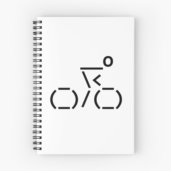 Item preview, ASCII Art Cyclist designed and sold by hadicazvysavaca.