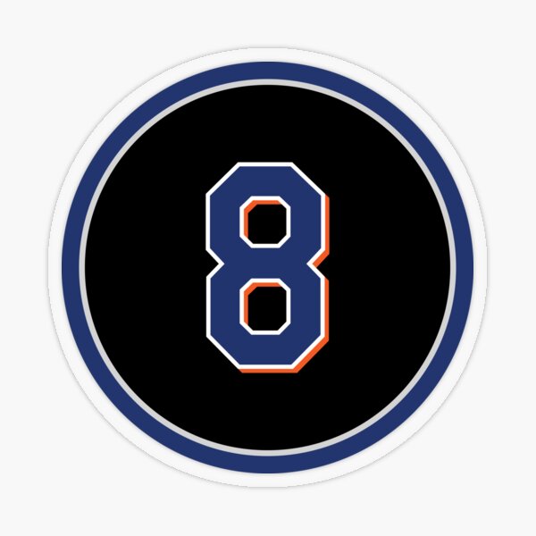 Brandon Nimmo #9 Jersey Number Sticker for Sale by StickBall