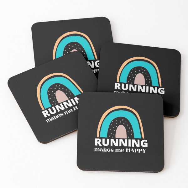 Item preview, Running  Makes Me Happy Rainbow Art designed and sold by Damitparasayo.