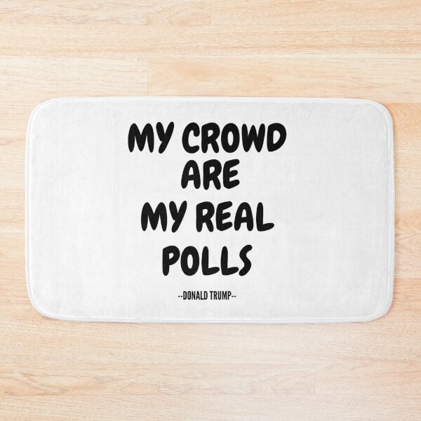 Item preview, Donald Trump-my crowd-2 designed and sold by IZ-STAR.