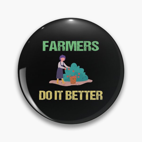 Item preview, FARMERS DO IT BETTER Tractor Funny Farming Humor Sarcasm An Apple designed and sold by lmyer.