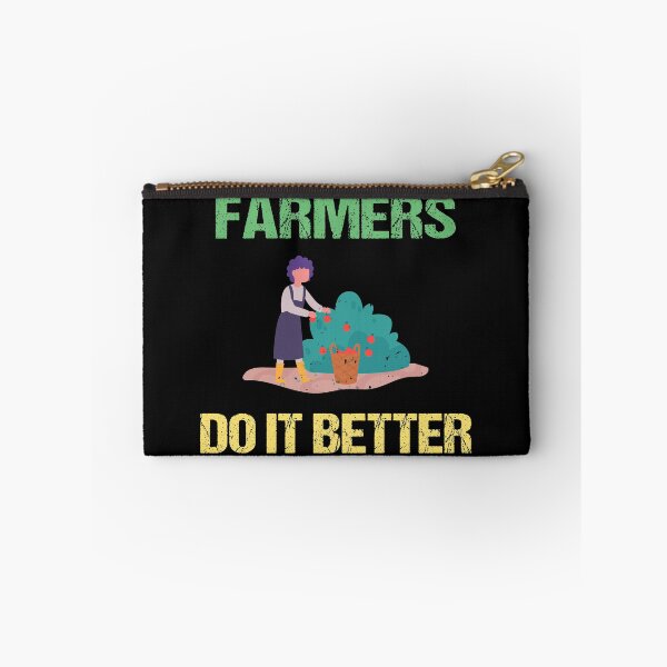 Item preview, FARMERS DO IT BETTER Tractor Funny Farming Humor Sarcasm An Apple designed and sold by lmyer.