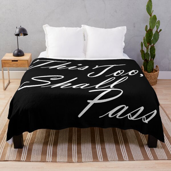 Item preview, This Too Shall Pass Motivational Message  designed and sold by Zen  Goat.