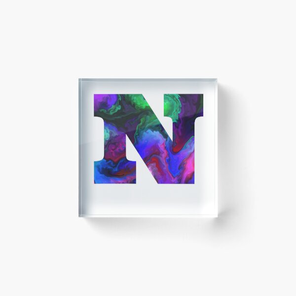 Item preview, Letter N - Cosmic Tie Dye  designed and sold by royrahul.