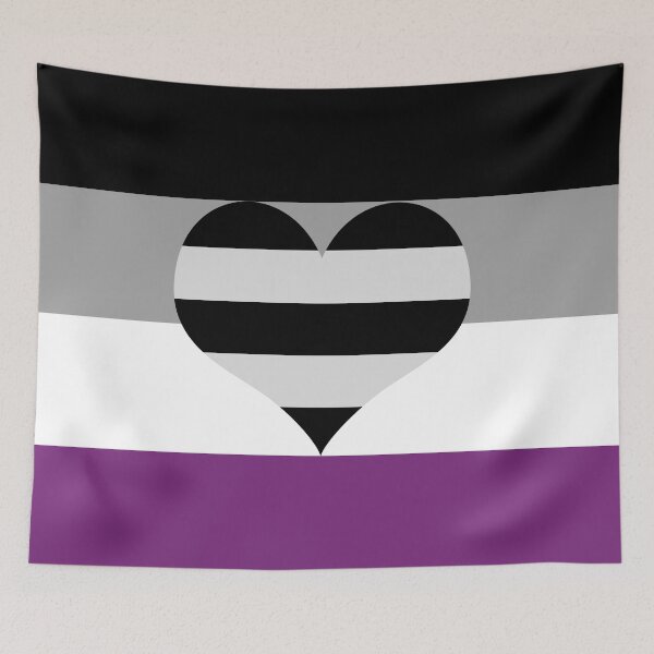 Item preview, Asexual Heteroromantic Pride Flag designed and sold by DarkVulpine.