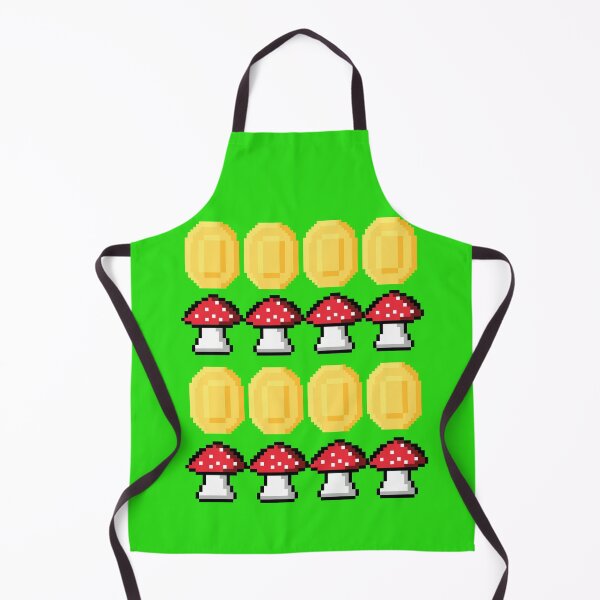 Item preview, Gaming Coins & Mushrooms Pattern! designed and sold by GleamingGiant.