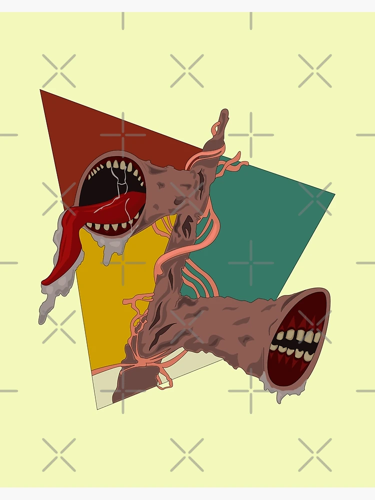 Siren Head Horror Monster Art: ilustrações stock 1988332766
