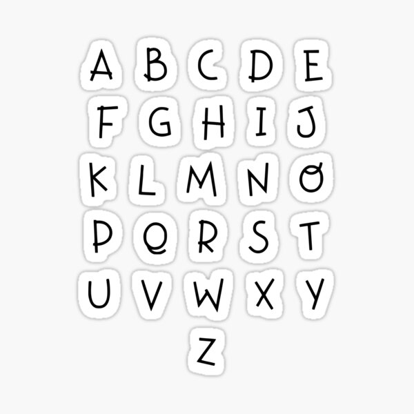 Item preview, ALPHABET SET designed and sold by thekyngsqueen.