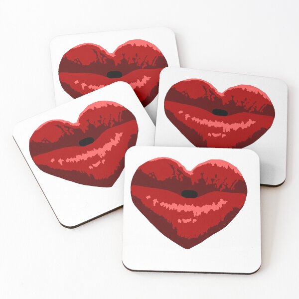 Item preview, Red Heart Shaped Lips designed and sold by Trace1234.