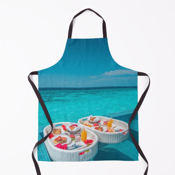 Item preview, Tropical Maldives Breakfast, Turquoise Ocean designed and sold by newburyboutique.