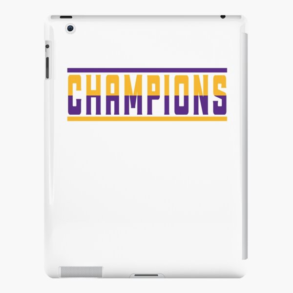 Lakers Championship 2020 17 Time NBA Finals Champions | iPad Case & Skin