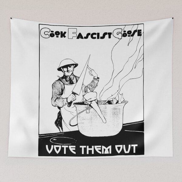 Item preview, Cook Fascist Goose - Vote Them Out! designed and sold by alexp01.