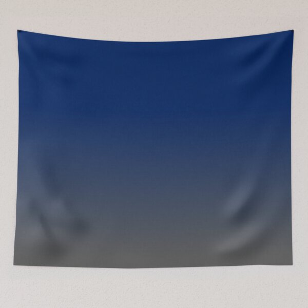Item preview, Gray And Royal Blue Aesthetic Ombre designed and sold by LiveAesthetic.