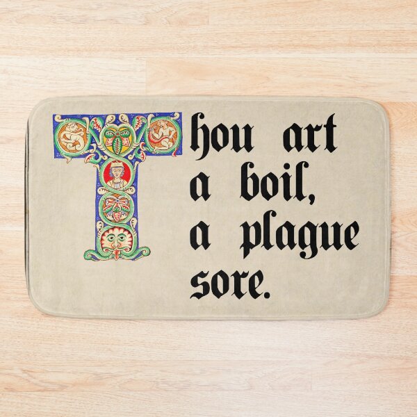 Item preview, Shakespearean Insults XXI designed and sold by brushandframes.