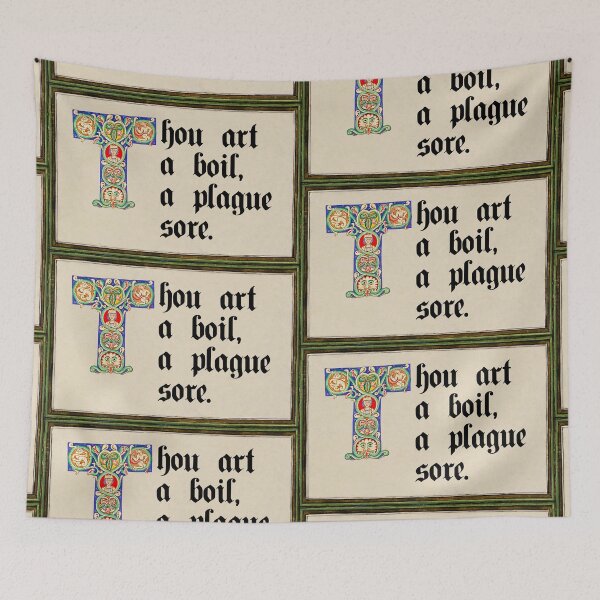 Item preview, Shakespearean Insults XXI designed and sold by brushandframes.