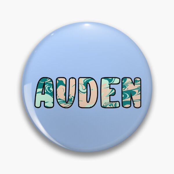 Item preview, Auden Custom Name  designed and sold by EuropaPrints.