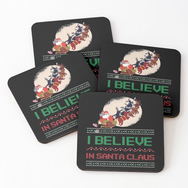 Item preview, I Believe In Santa Sleigh designed and sold by Coder-T.