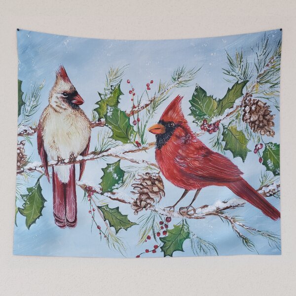 Item preview, Cardinals In Winter Part Two designed and sold by pikolasart.