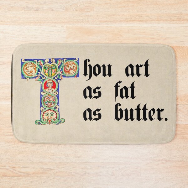 Item preview, Shakespearean Insults XXII designed and sold by brushandframes.