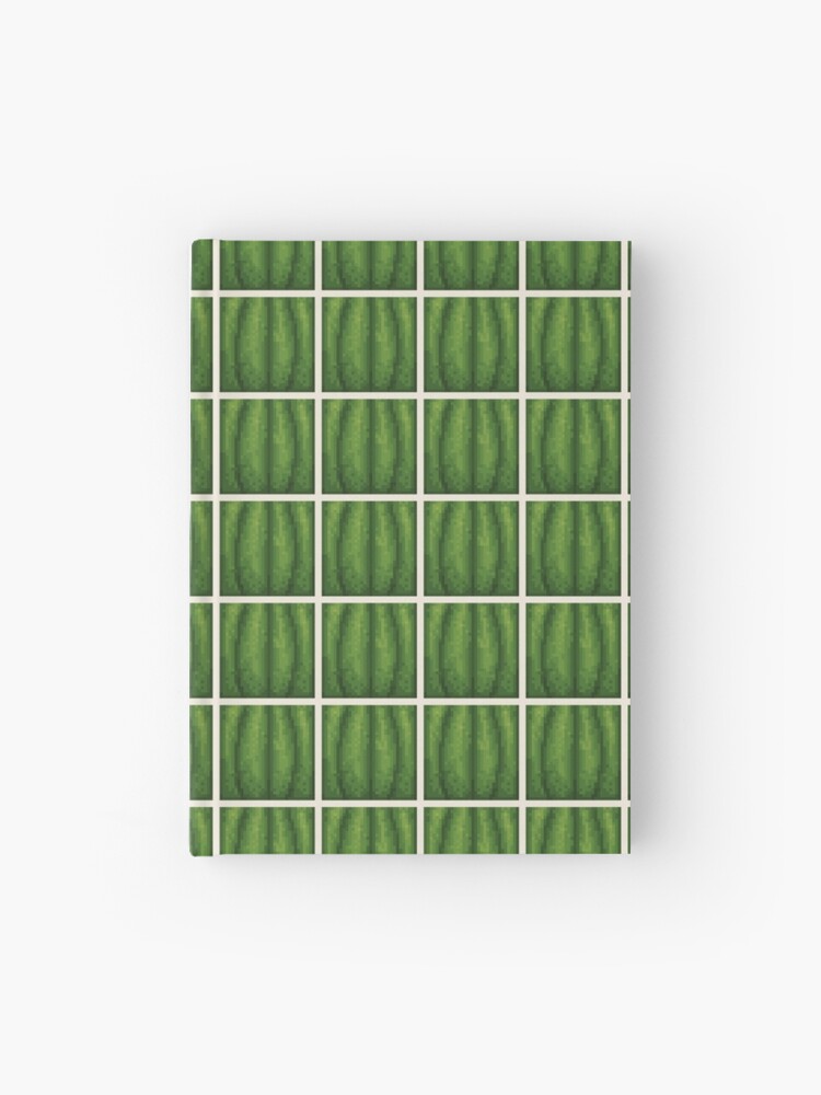 Westeroscraft Feedback Melon Pixel Art Icon Hardcover Journal By Westeroscraft Redbubble