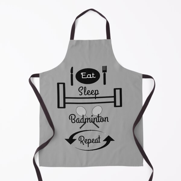 Item preview, Eat Sleep Badminton Repeat designed and sold by Fatimalak.