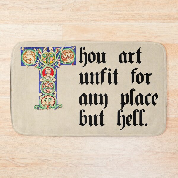 Item preview, Shakespearean Insults XXIII designed and sold by brushandframes.