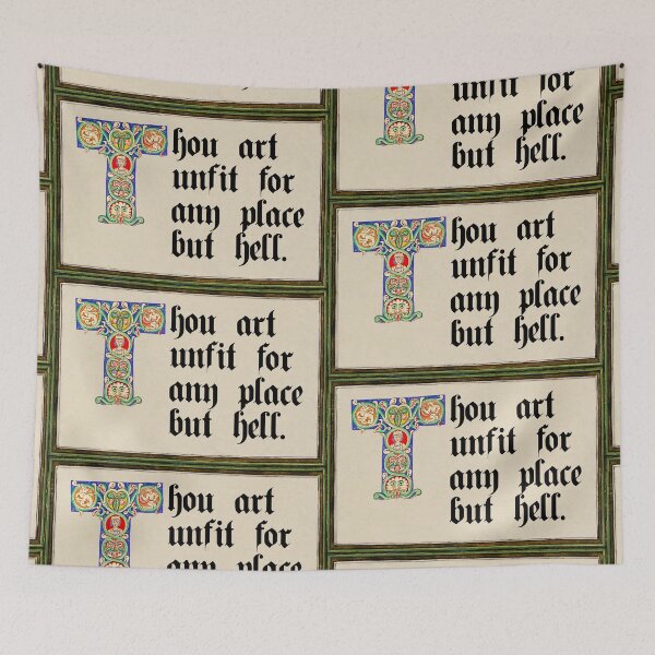 Item preview, Shakespearean Insults XXIII designed and sold by brushandframes.