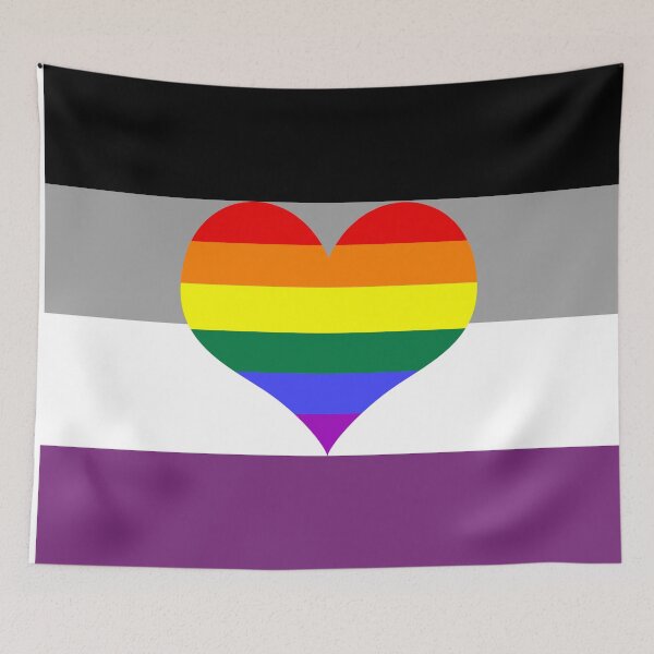 Item preview, Gay Asexual Pride Flag designed and sold by DarkVulpine.