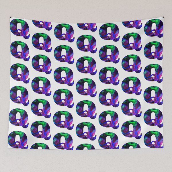 Item preview, Letter Q - Cosmic Tie Dye  designed and sold by royrahul.