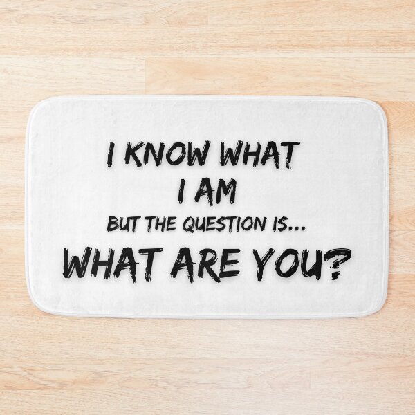Item preview, What Are You? designed and sold by Spicy Chilli.