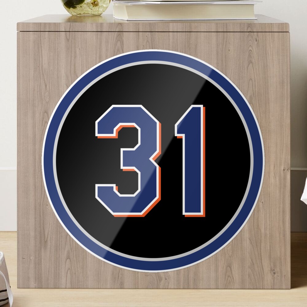 Brandon Nimmo #9 Jersey Number Sticker for Sale by StickBall