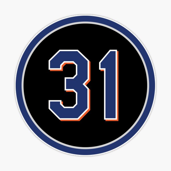 Carlos Delgado #21 Jersey Number Sticker for Sale by StickBall