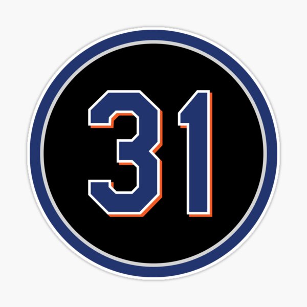 Johan Santana #57 Jersey Number Sticker for Sale by StickBall