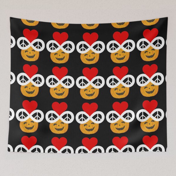 Item preview, PEACE LOVE AND PUMPKIN designed and sold by 3Akshithaa.