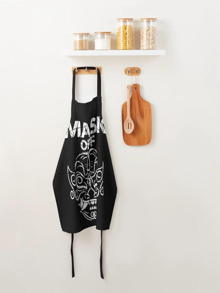 Thumbnail 4 of 6, Apron, Mask Off (weird creature) designed and sold by RIVEofficial.