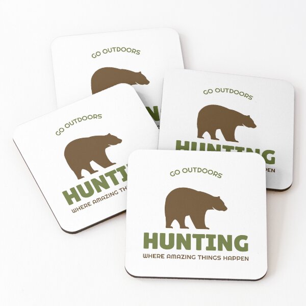 Item preview, 'BEAR HUNTING WHERE AMAZING THINGS HAPPEN' Collection designed and sold by JRM Tees & More Store.