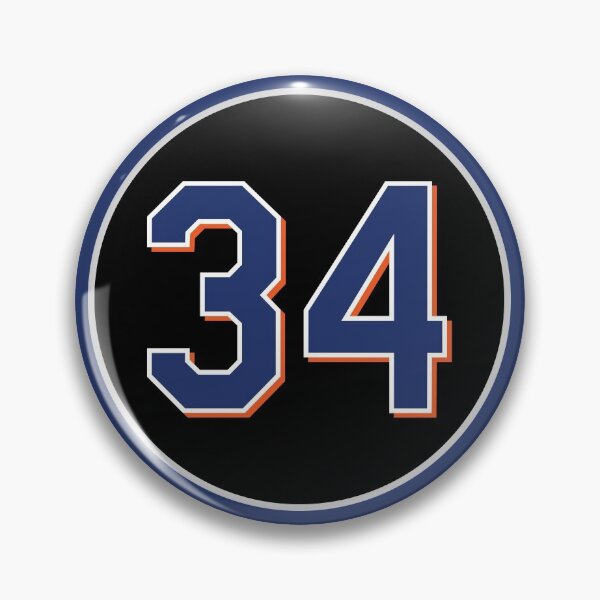 Item preview, Noah Syndergaard #34 Jersey Number designed and sold by StickBall.