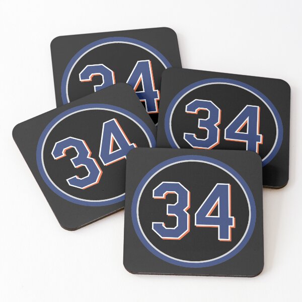 Item preview, Noah Syndergaard #34 Jersey Number designed and sold by StickBall.
