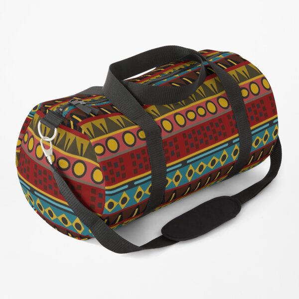African Native Tribal Pattern On Shirts Bags And Home Decor Duffle Bag