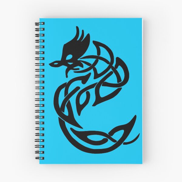 Item preview, Tattoo Style Black Dragon designed and sold by Trace1234.
