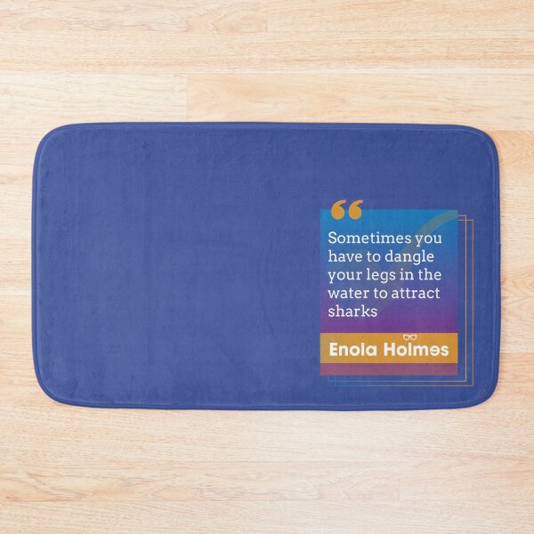 Item preview, Dangle your legs, Enola Holmes Minimal Quote designed and sold by designdroplet.