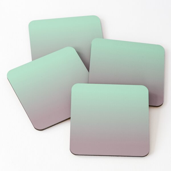 Item preview, Mint Green And Taupe Aesthetic Ombre designed and sold by LiveAesthetic.