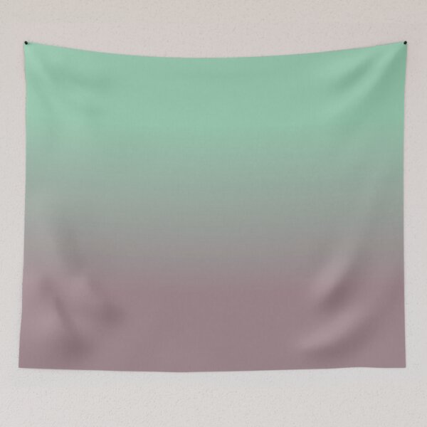 Item preview, Mint Green And Taupe Aesthetic Ombre designed and sold by LiveAesthetic.