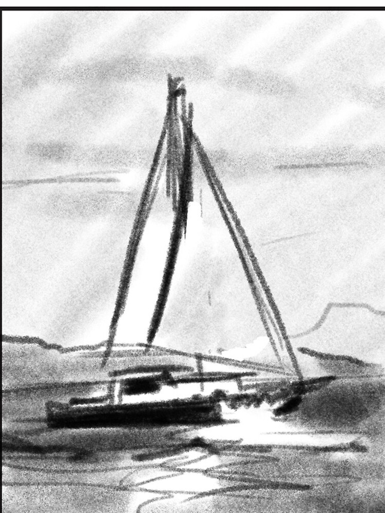 Thumbnail 4 of 4, iPhone Case, windwalker sketch designed and sold by AndrewSteers.