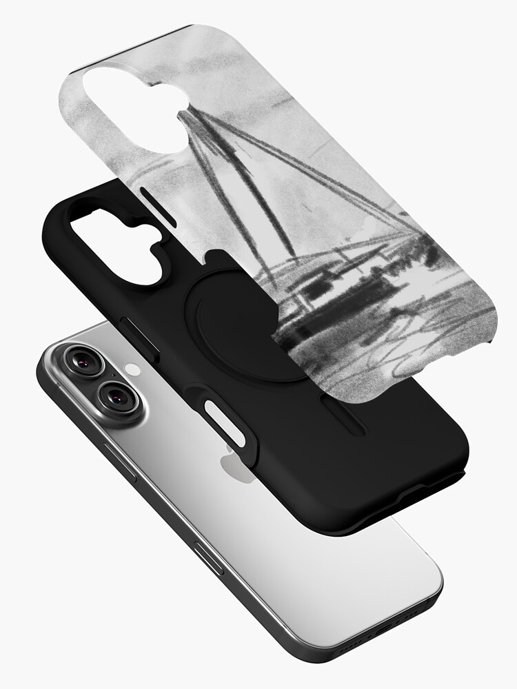 Thumbnail 2 of 4, iPhone Case, windwalker sketch designed and sold by AndrewSteers.