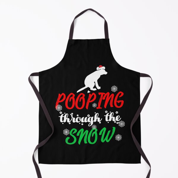 Item preview, Dog Pooping Through The Snow Christmas Shirt Poop Emoji Santa designed and sold by wordsonly.