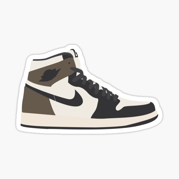 Jordan 1 dark mocha Sticker