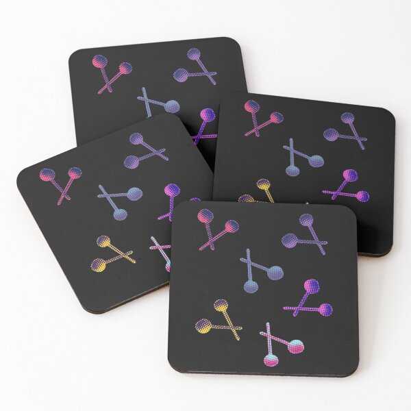Item preview, Drum Sticks Vintage Colourful designed and sold by DesignsofNote.