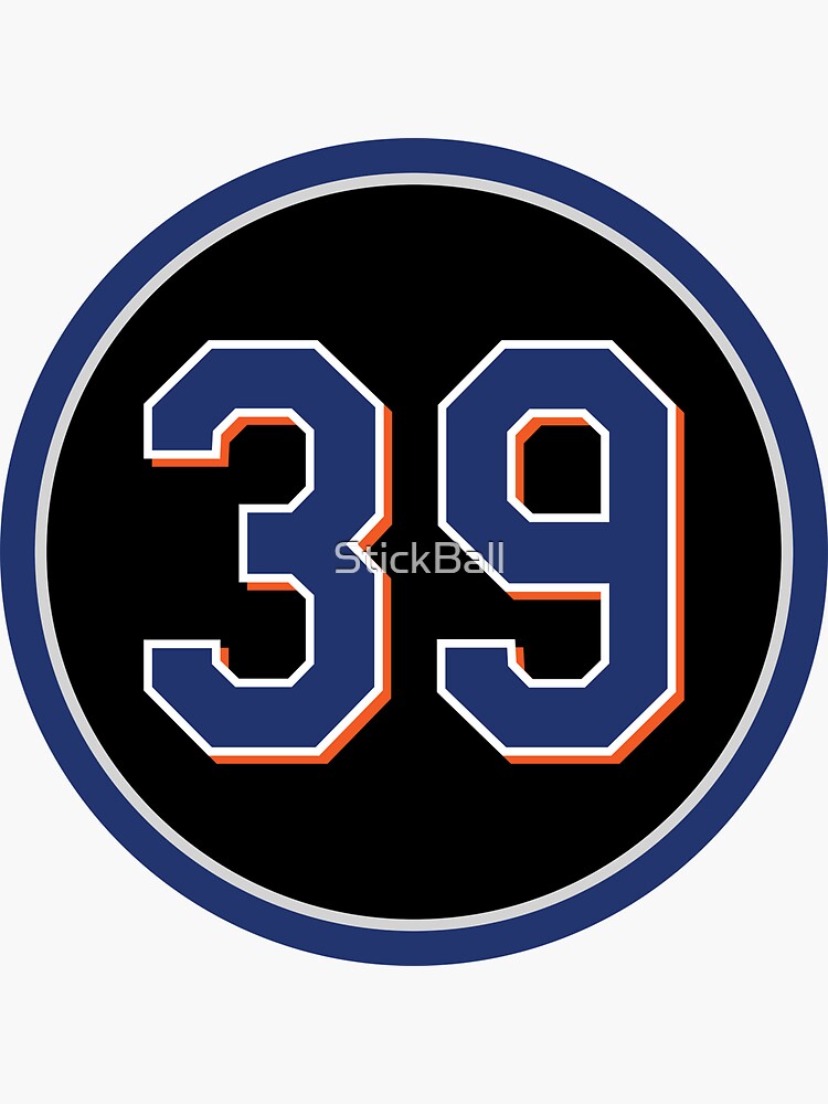 Brandon Nimmo #9 Jersey Number Sticker for Sale by StickBall