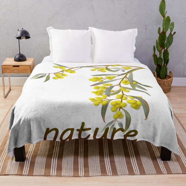 Item preview, Nature, Golden wattle, acacia tree blossom designed and sold by creativebreeze.